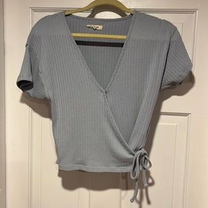 Madewell wrap top